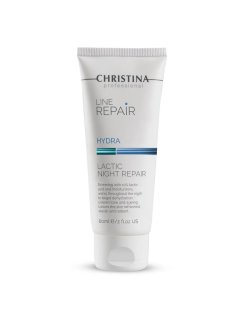 Line Repair Hydra Lactic Night Repair - Ночной крем с молочной кислотой и антиоксидантами
