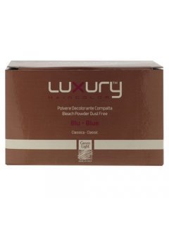 Luxury Hair Color Bleach Powder Dust Free Blue Classic Грін Лайт Лакшері Хеа Колор - Знебарвлююча блакитна пудра класична