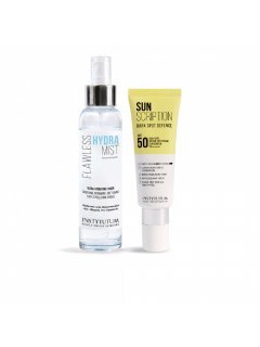 Instytutum Flawless Hydra Mist & Sunscreen Dark Spot Defence SPF 50 Set - Набір "Подвійний захист" від сонця та забруднень