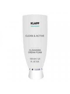 Klapp Clean & Active Cleansing Cream Foam - Базова очищуюча крем-пінка