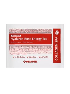 Hyaluron Rose Moisture Ampoule Mask - Увлажняющая ампульная маска с гиалуроновой кислотой, пептидами и розой