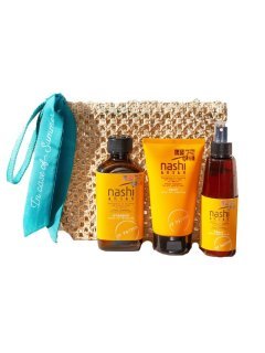 Nashi Argan Sun Line My Beach Set - Набір засобів для боротьби з негативним впливом сонця на волосся