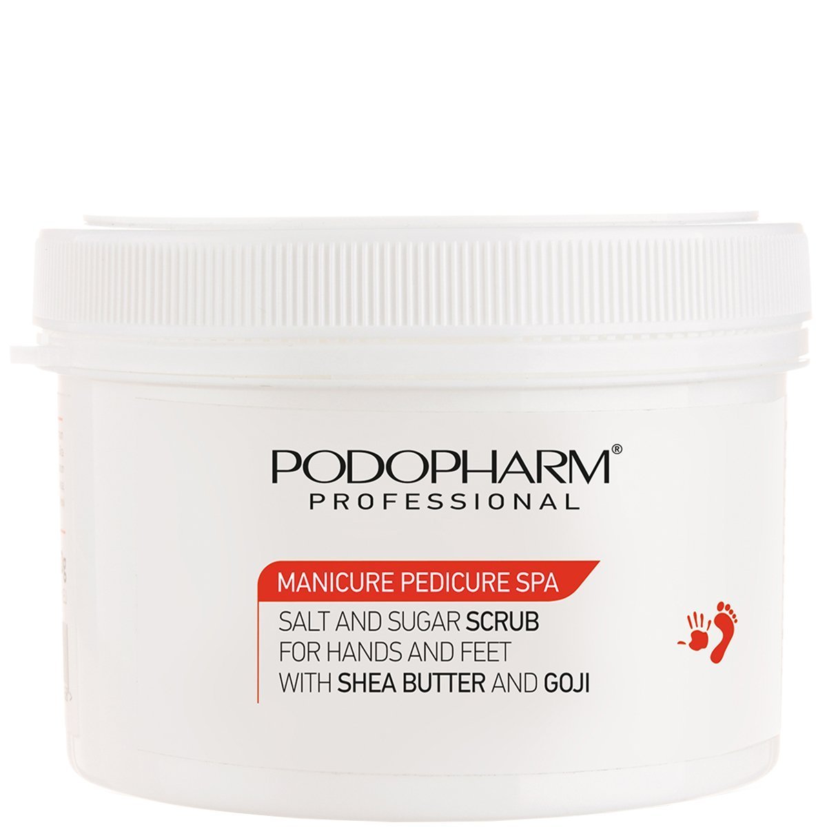 Podopharm Salt and Sugar Scrub For Hands and Feet - Сахарно-солевой пилинг  для рук и ног с маслом ши и экстрактом ягод годжи 89826 : купить в Киеве и  Украине - низкая