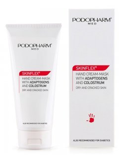 Podopharm Hand Cream-Mask - Зволожуюча крем-маска для рук з адаптогеном і молозивом