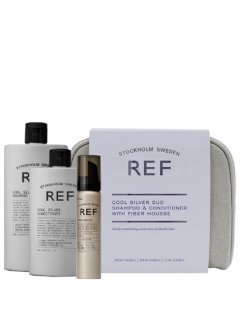 REF Beauty Bag Cool Silver - Набір із косметичкою "Для білого волосся"