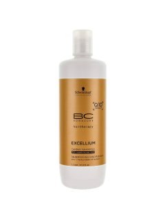 Bonacure Excellium Q10 Taming Shampoo Бонакур Екселіум - Шампунь для відновлення жорсткого зрілого волосся
