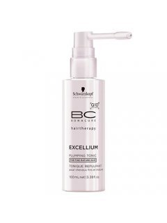 Bonacure Excellium Q10+Collagen Plumping Tonic Бонакур Екселіум - Ущільнюючий тонік для волосся і шкіри голови