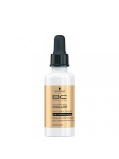 Bonacure Excellium Q10+Omega 3 Anti-dry Serum Бонакур Екселіум - Сироватка для вироблення колагену у зрілого волосся