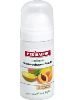 Cremeschaum Frucht — Фруктова крем-пінка для ніг з олією манго та персиковою олією