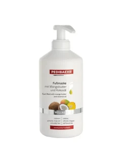 Fussmaske mit Mangobutter und Kokosoel — SPA маска для стоп з маслом манго та кокоса