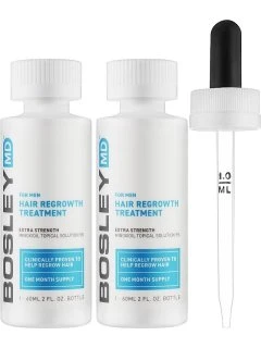 MD Hair Regrowth Treatment For Men - Розчин з міноксидилом 5% для відновлення росту волосся у чоловіків