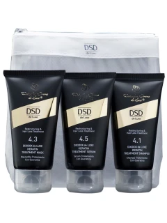 Simone DSD de Luxe Travel set ( №4.1, №4.3, №4.5) - Набор миниатюр для ухода за волосами