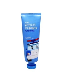 Poli Kids Toothpaste Bluberry Тенгі Морі - Зубна паста зі смаком чорниці
