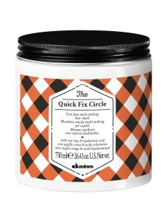 The Quick Fix Circle Давінес - Маска для зволоження та розгладження волосся з гіалуроновою кислотою