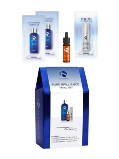 IS Clinical Pure BrillianceTrial Kit - Мини-набор для комплексного ухода за зоной вокруг глаз
