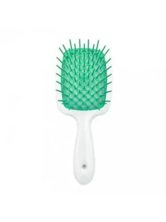 Janeke Superbrush 94SP226COM  - Щітка для волосся біла з бірюзовим