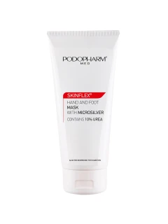 Podopharm Hand and Foot Mask With Microsilver - Зволожуюча маска для рук і ніг з іонами срібла