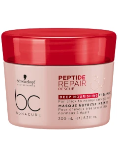 Bonacure Peptide Repair Rescue Deep Nourishing Treatment Бонакур - Восстанавливающая маска для толстых и нормальных поврежденных волос