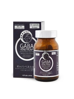 Gaba Venetron - Капсули для розслаблення, зниження стресу та покращення сну