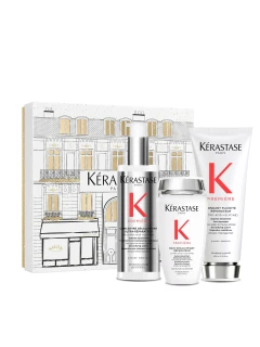 Premiere Luxury Holiday Gift Set - Набор ухода за волосами: подготовительное средство, шампунь и кондиционердля всех типов поврежденных волос